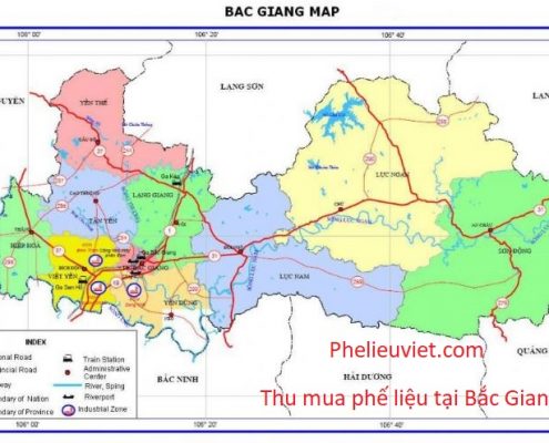 Thu mua phế liệu tại Bắc Giang